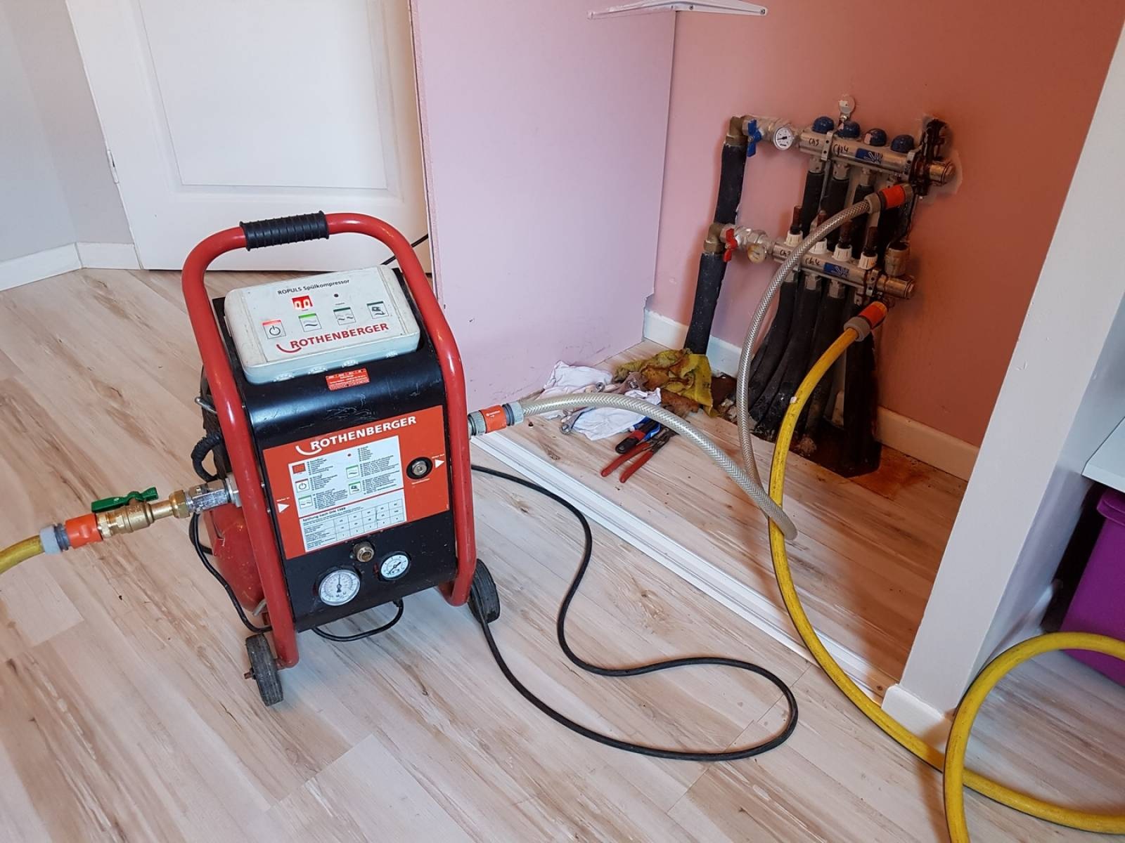 Maltepe Vaillant Hermetik Şofben Petek Temizliği